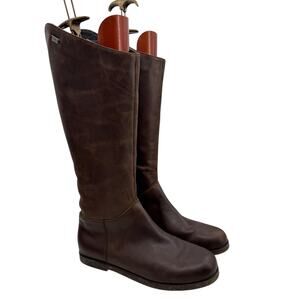 EMU Australia Shearling Leather Boot Armidale Tall Riding SZ 10 Women's Brown
